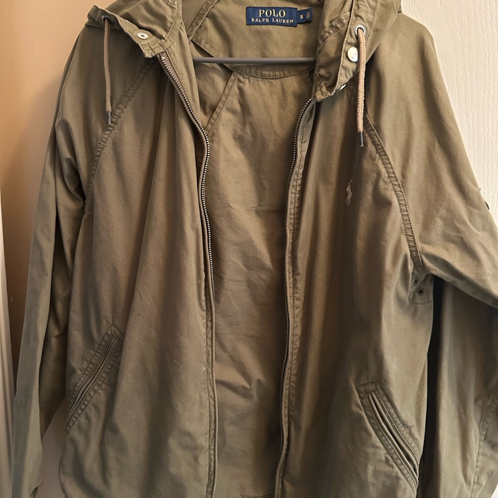 Polo by Ralph Lauren Men's Khaki Field Jacket - Olive Green